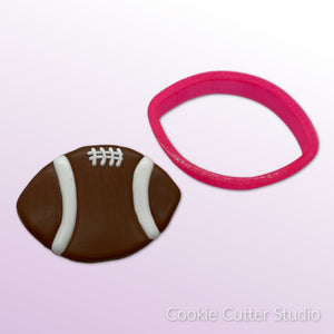 Chubby Football Cookie Cutter