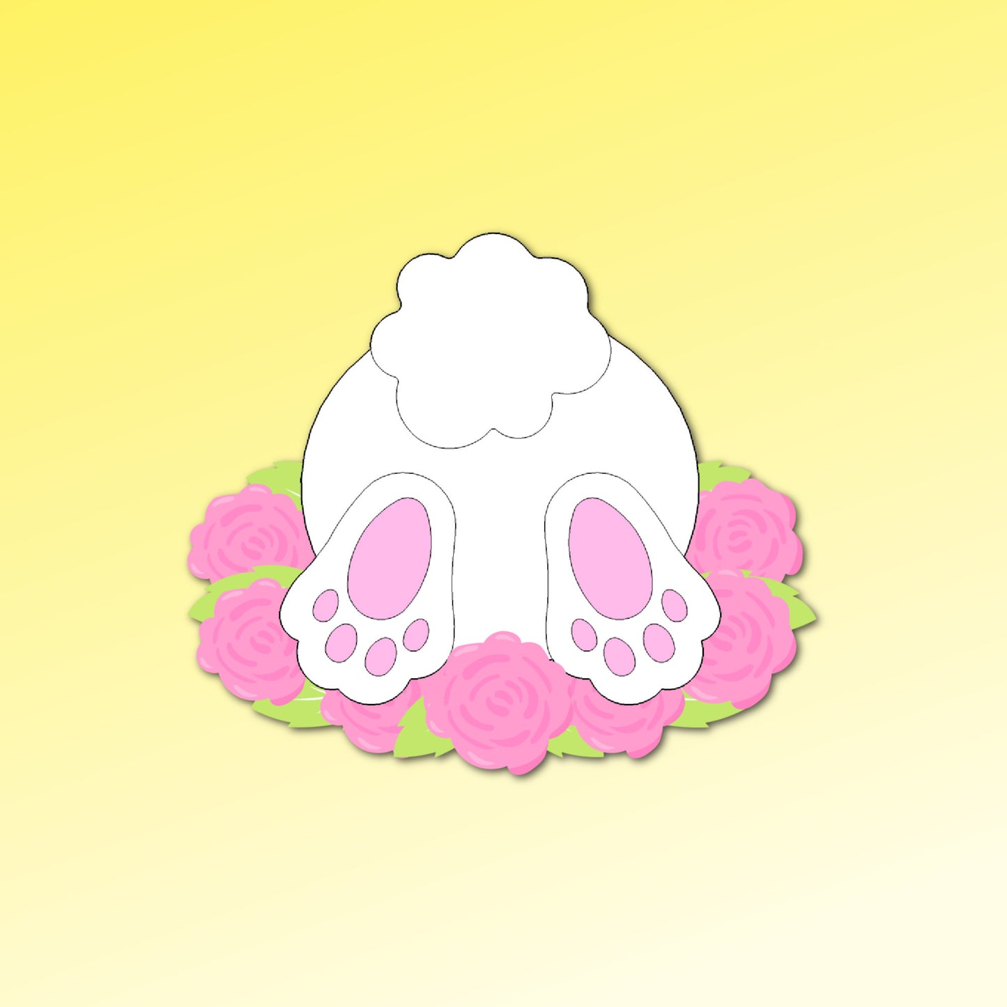Bunny Butt Cookie Cutter Set
