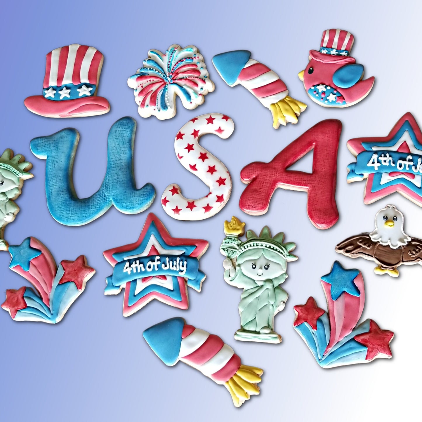 Patriotic Bird Cookie Cutter
