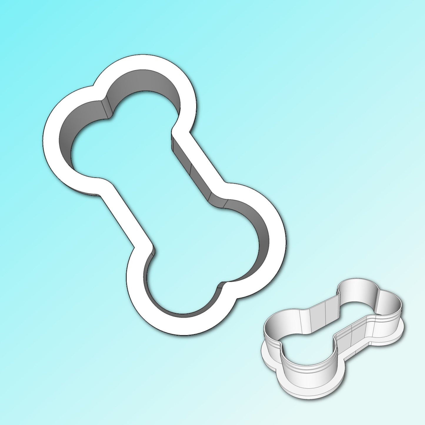 Dog Bone Cookie Cutter, Bone Cookie Cutter