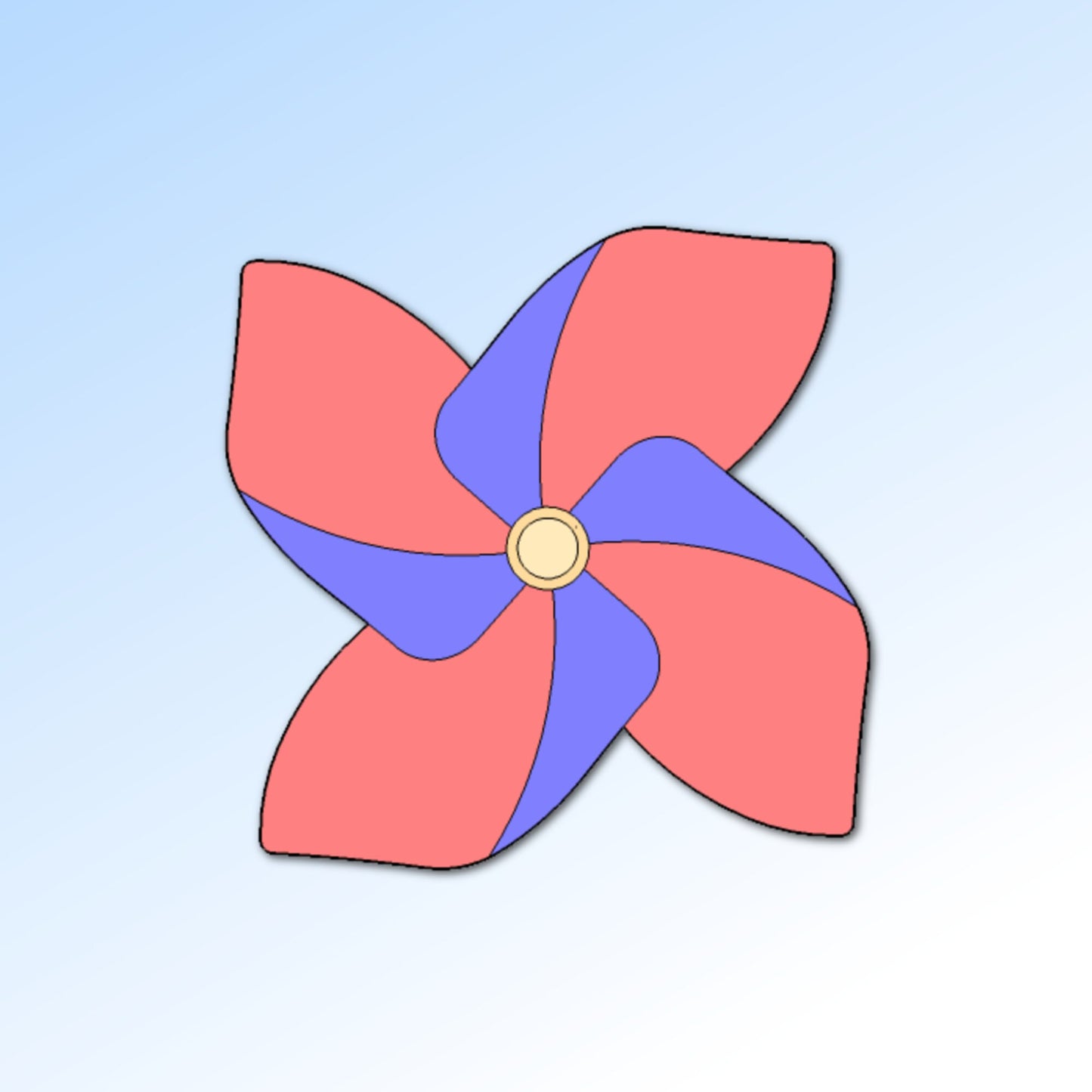Pinwheel Cookie Cutter