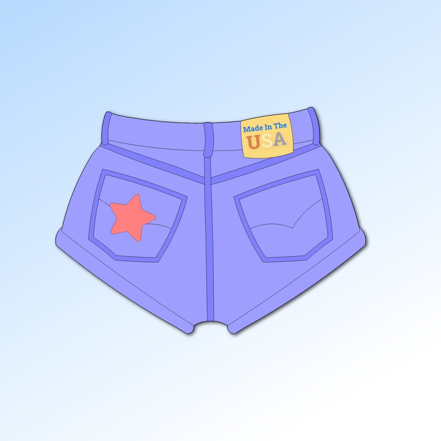 Short Shorts Cookie Cutter