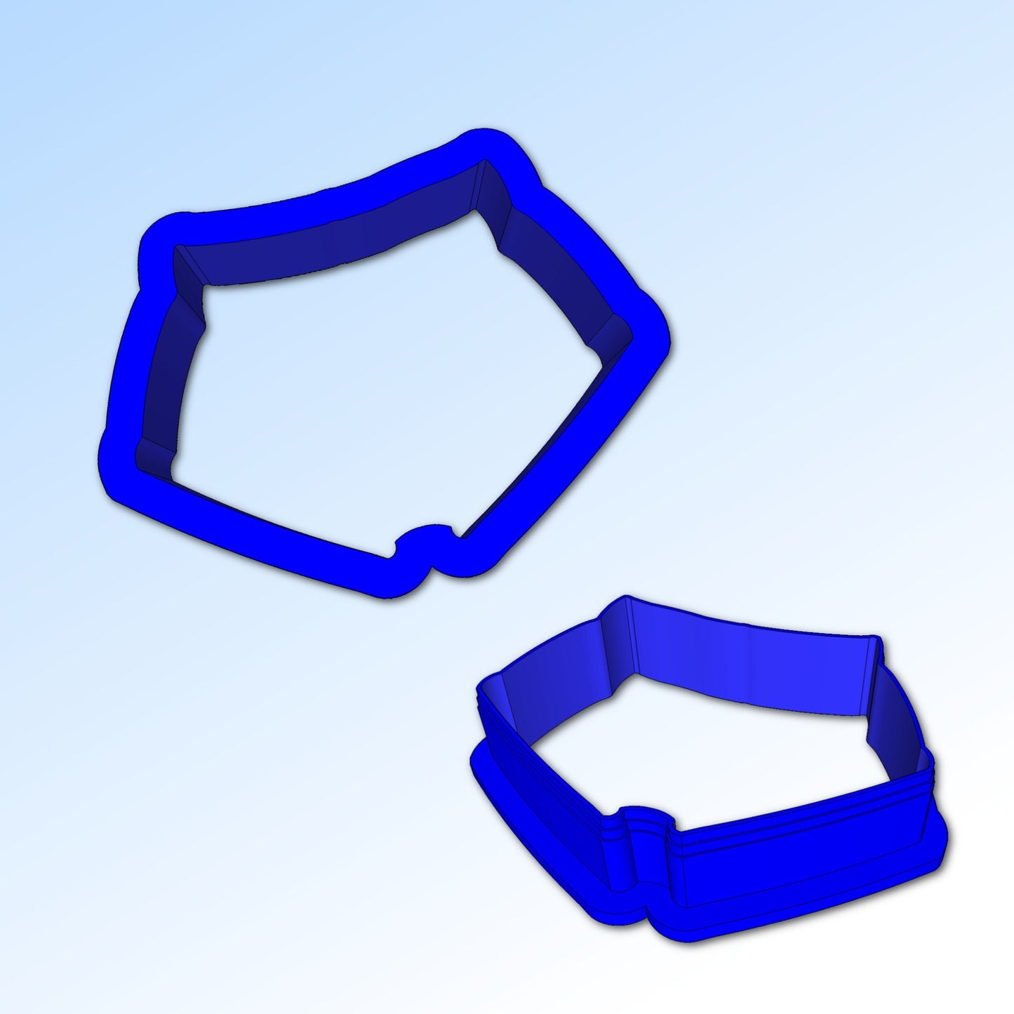 Short Shorts Cookie Cutter