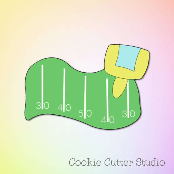 Football Field Cookie Cutter