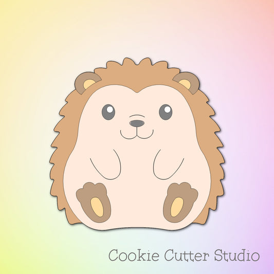 Hedgehog Cookie Cutter, Woodland Animal Cookie Cutters