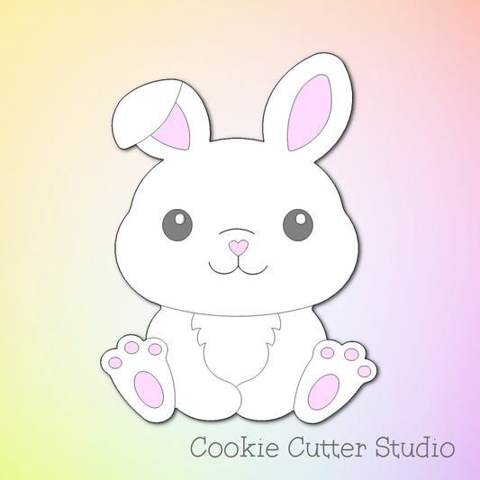 Bunny Cookie Cutter, Woodland Animal Cookie Cutters