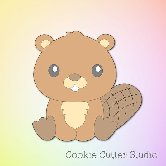 Beaver Cookie Cutter, Woodland Animal Cookie Cutters