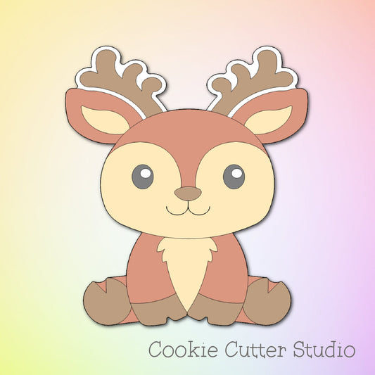 Deer Cookie Cutter, Woodland Animal Cookie Cutters