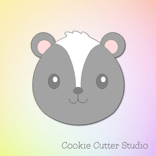Skunk Cookie Cutter, Woodland Animal Cookie Cutters